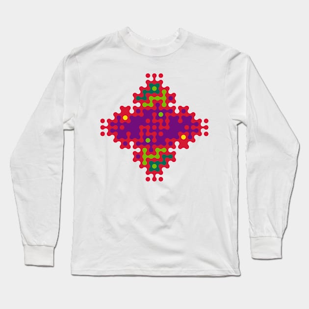 Dots on seventies Long Sleeve T-Shirt by tuditees